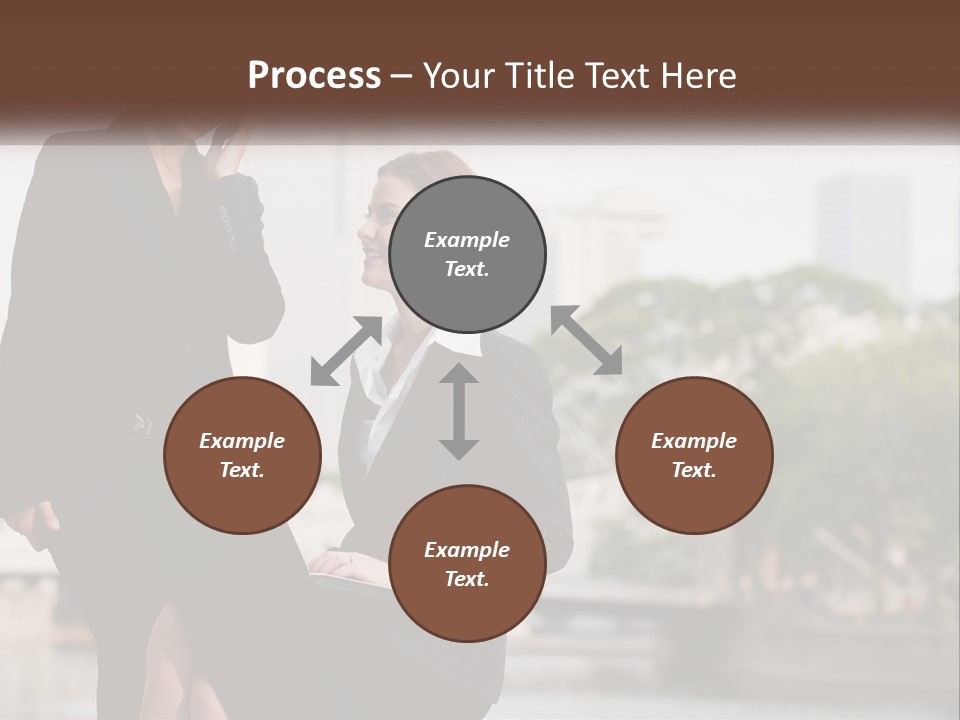 Air White Industry PowerPoint Template