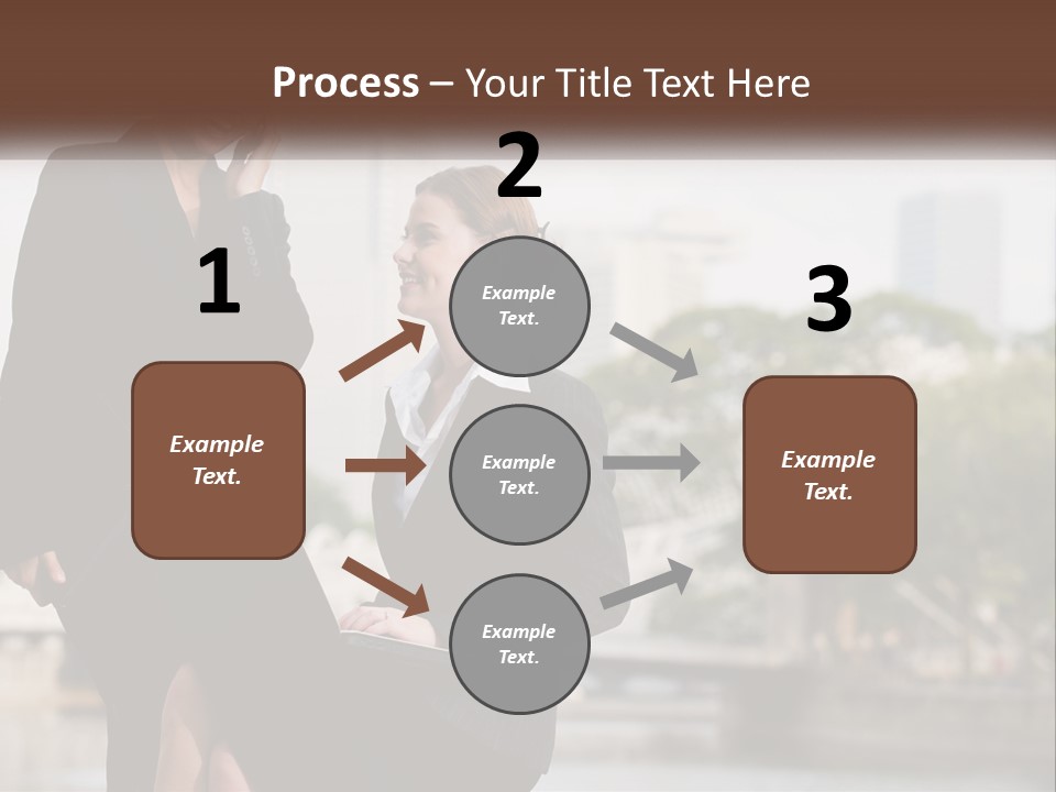 Air White Industry PowerPoint Template