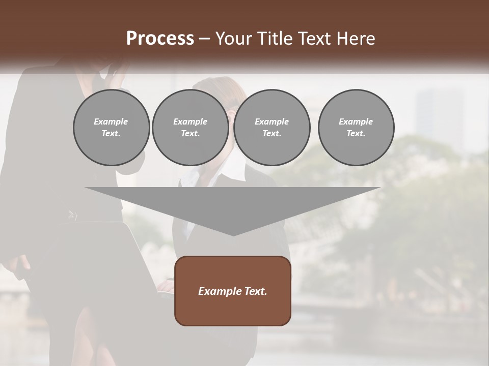 Air White Industry PowerPoint Template