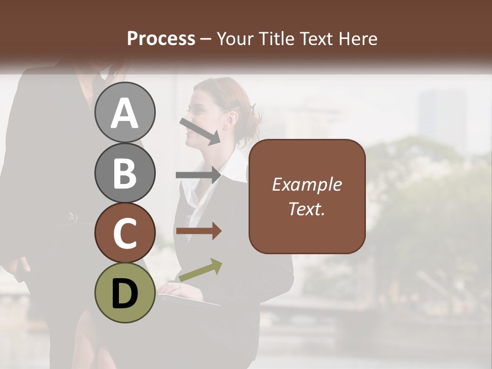 Air White Industry PowerPoint Template