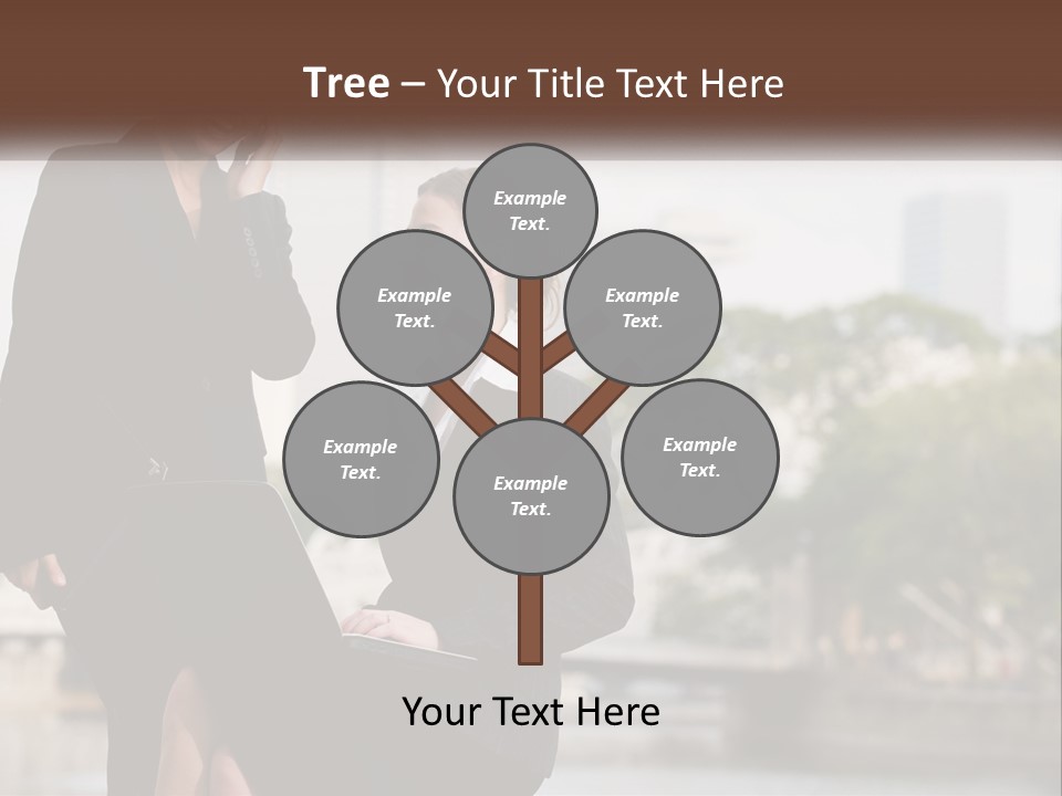 Air White Industry PowerPoint Template