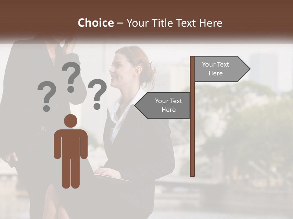 Air White Industry PowerPoint Template