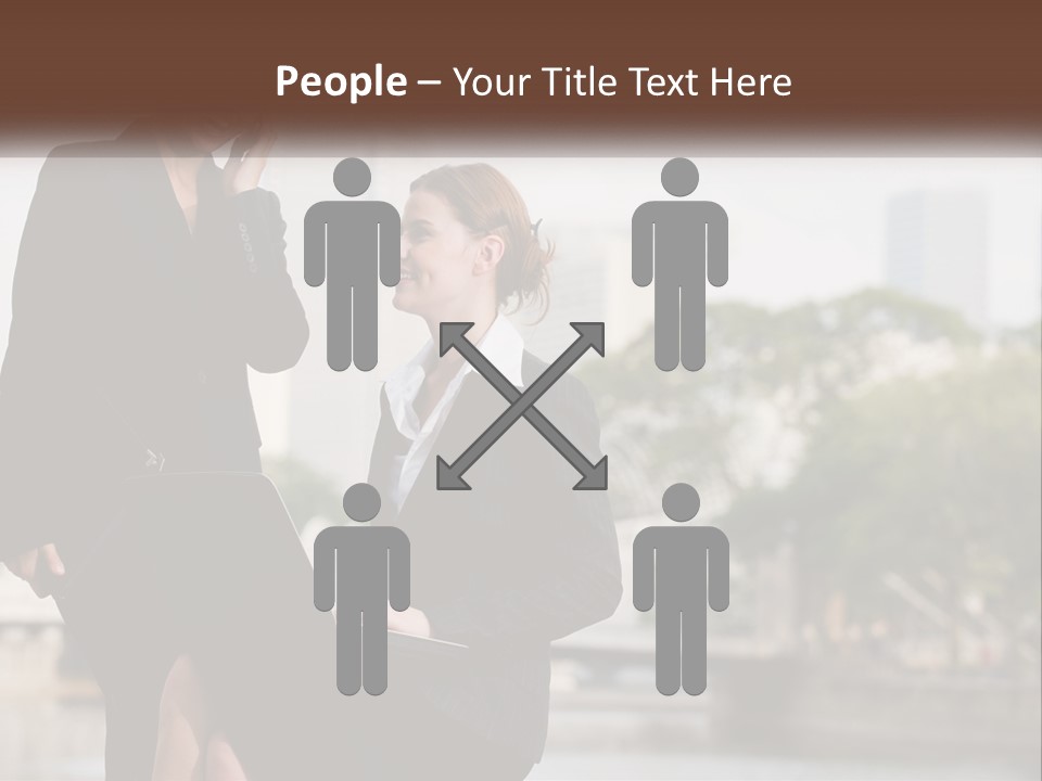 Air White Industry PowerPoint Template