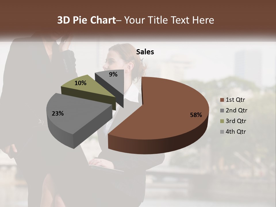 Air White Industry PowerPoint Template