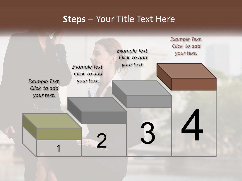 Air White Industry PowerPoint Template