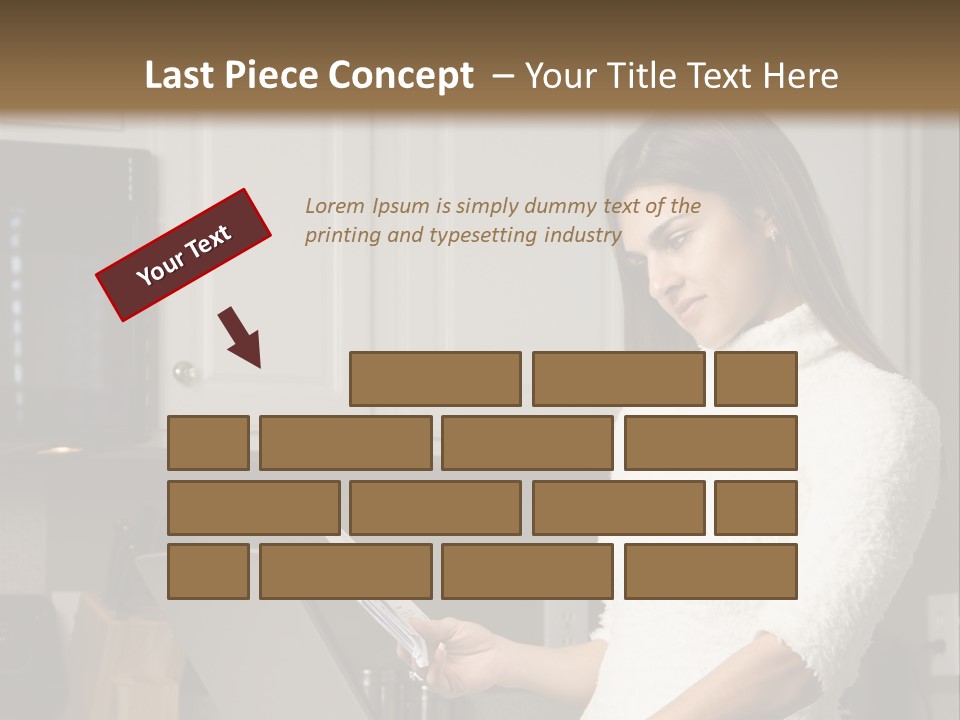 House Home Equipment PowerPoint Template