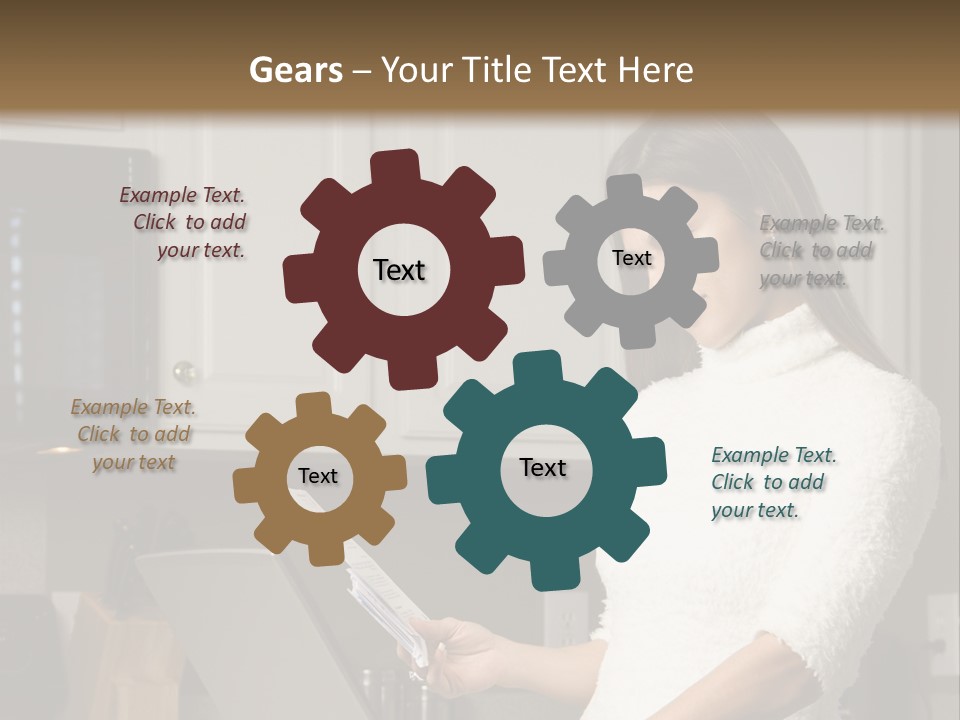 House Home Equipment PowerPoint Template