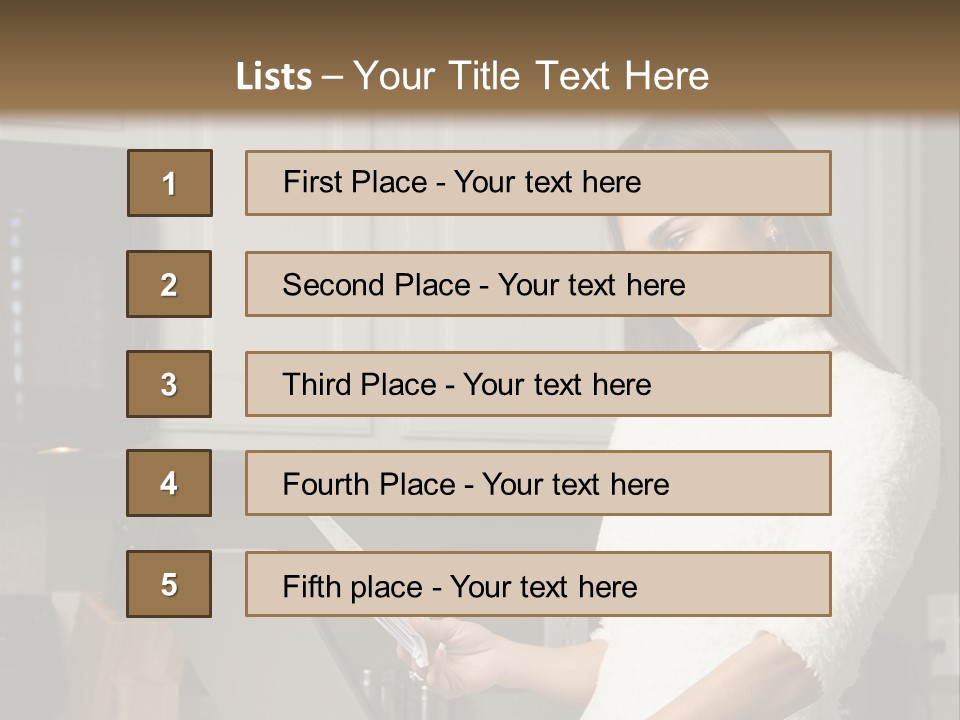 House Home Equipment PowerPoint Template