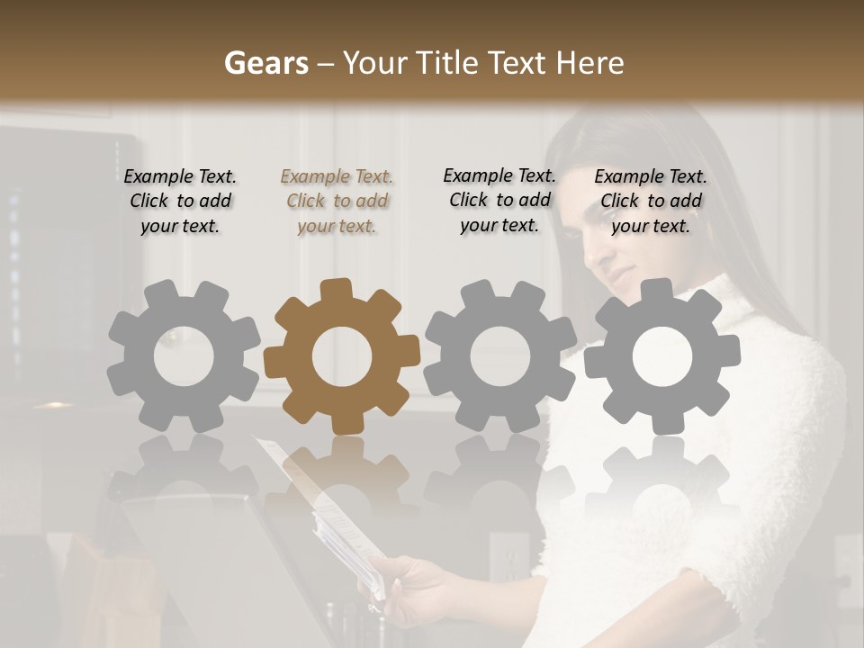 House Home Equipment PowerPoint Template