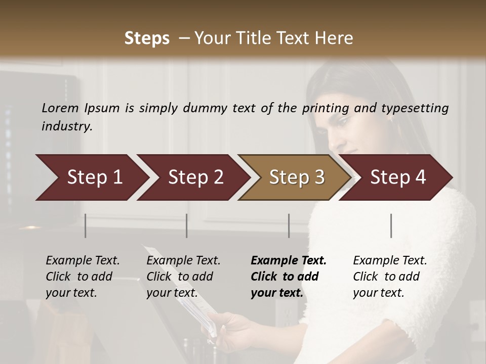 House Home Equipment PowerPoint Template