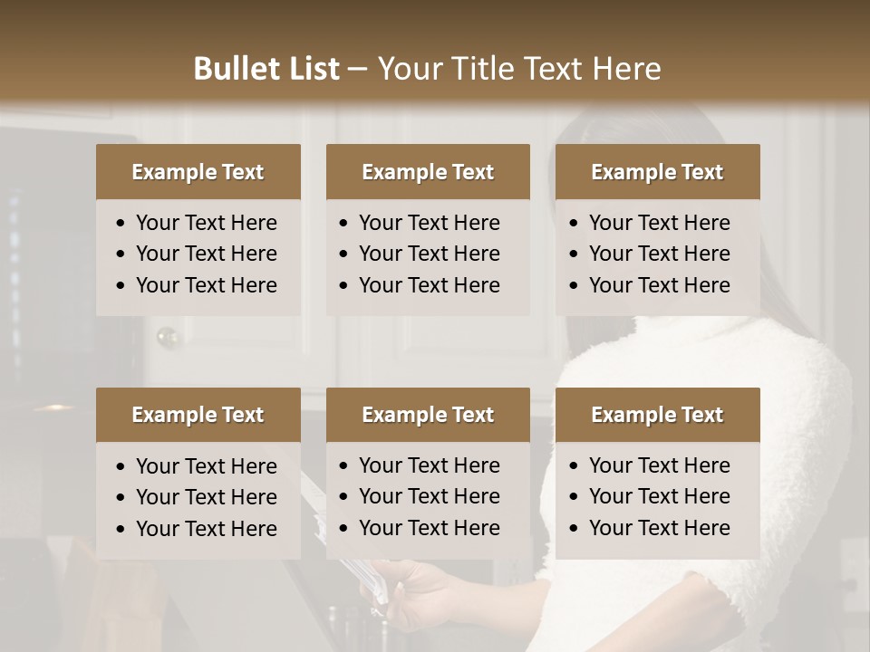 House Home Equipment PowerPoint Template
