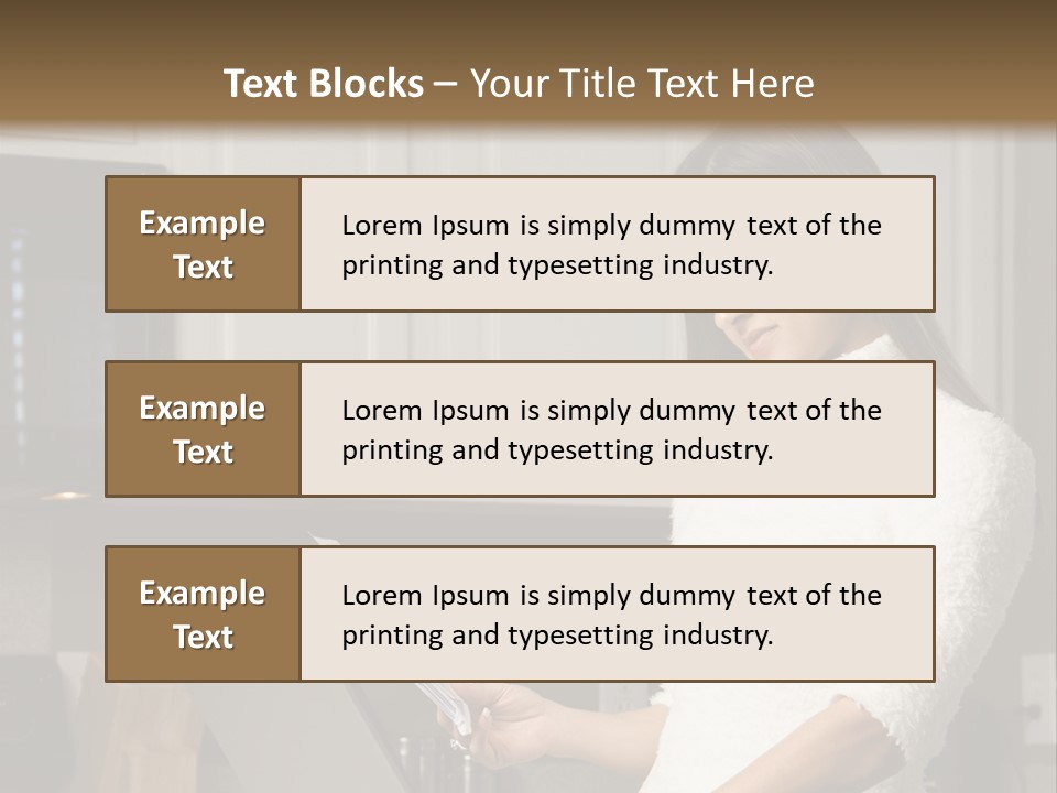 House Home Equipment PowerPoint Template