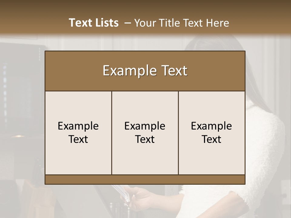 House Home Equipment PowerPoint Template