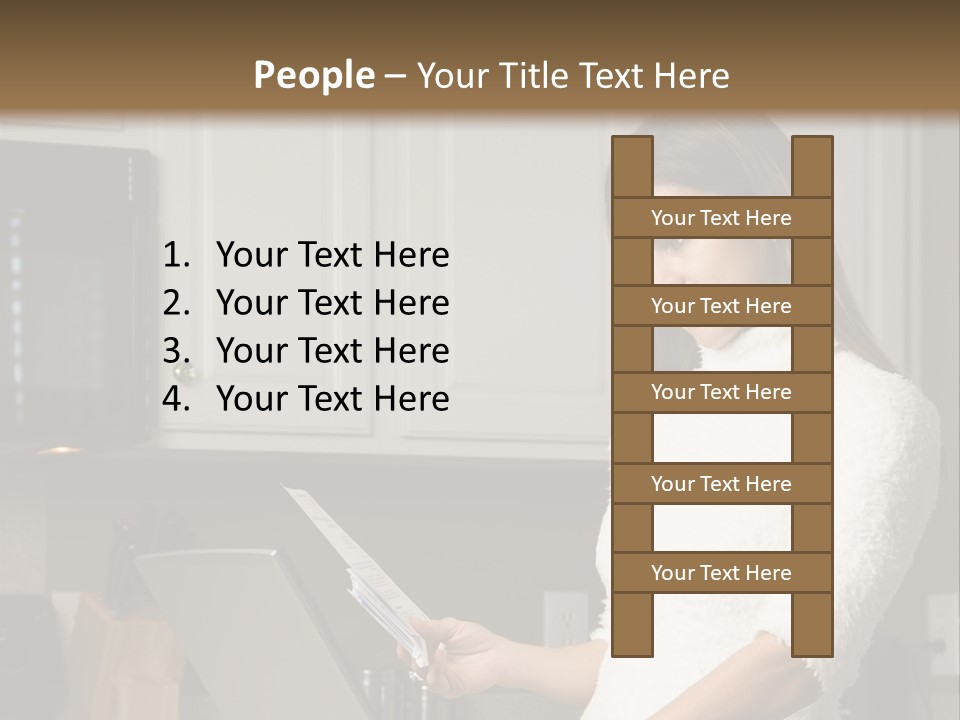 House Home Equipment PowerPoint Template