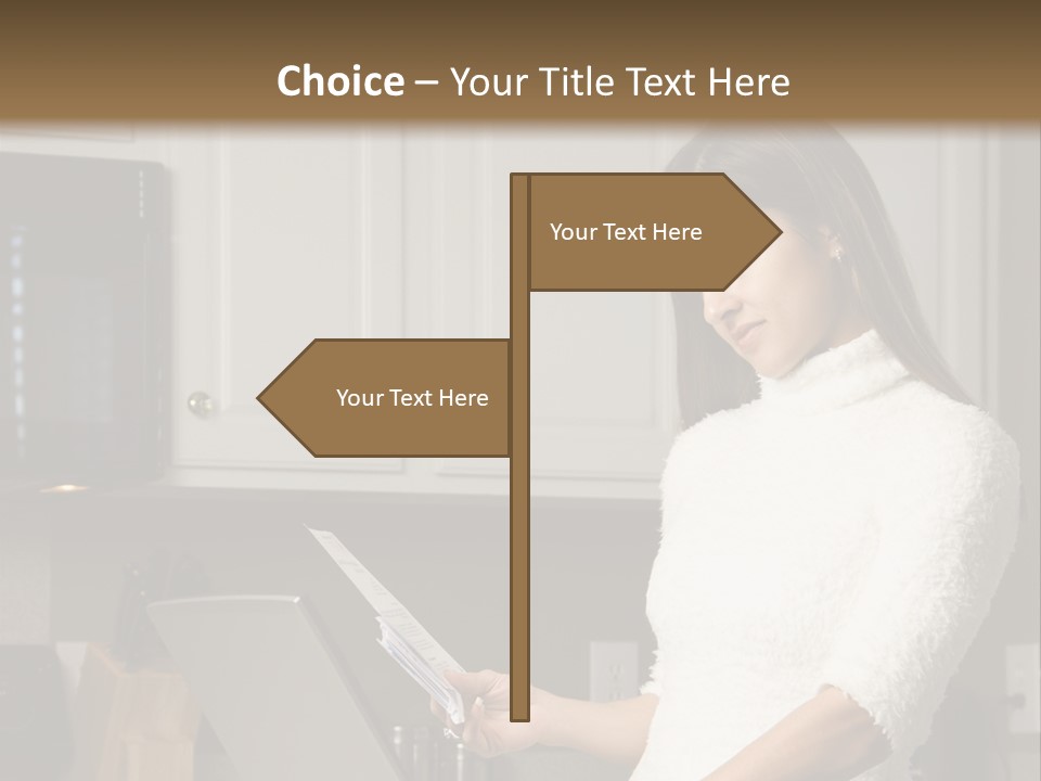 House Home Equipment PowerPoint Template