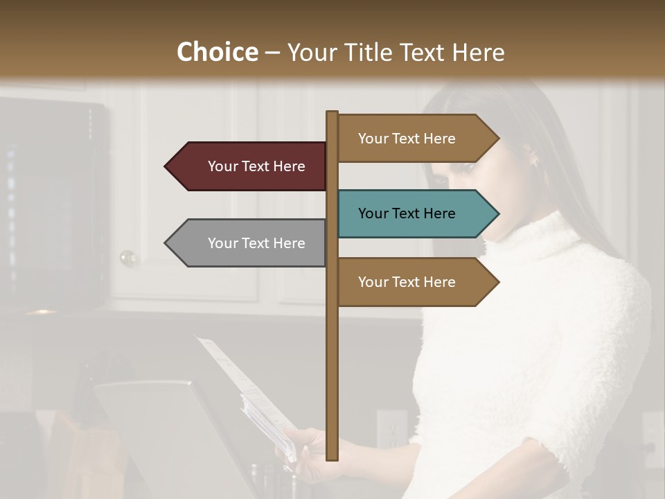 House Home Equipment PowerPoint Template