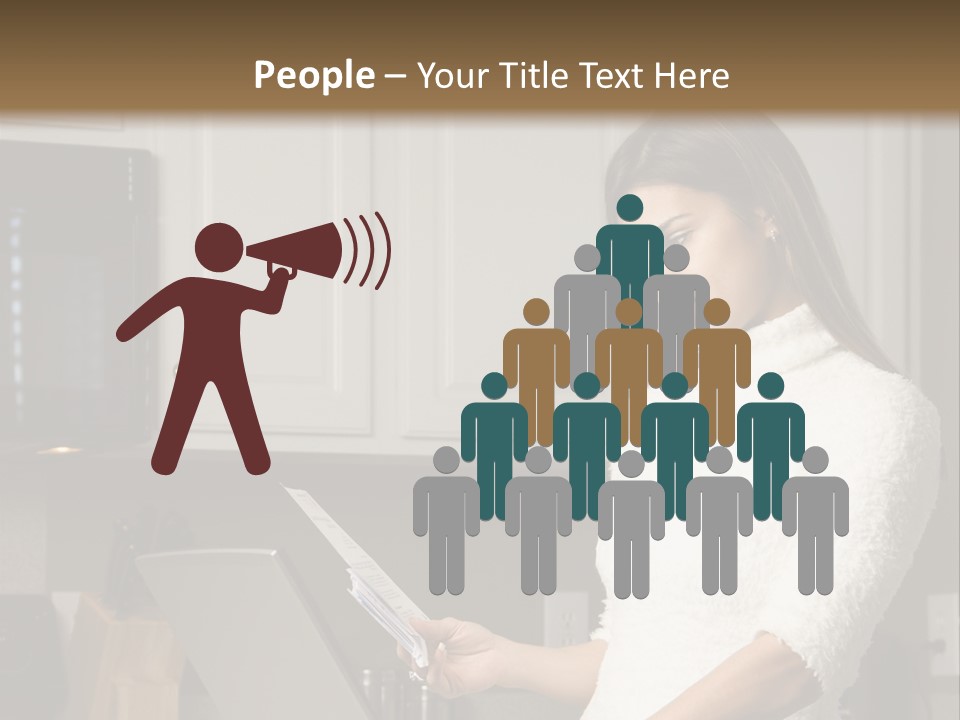 House Home Equipment PowerPoint Template