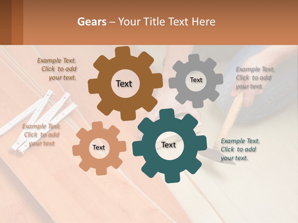 Part Climate Cooling PowerPoint Template