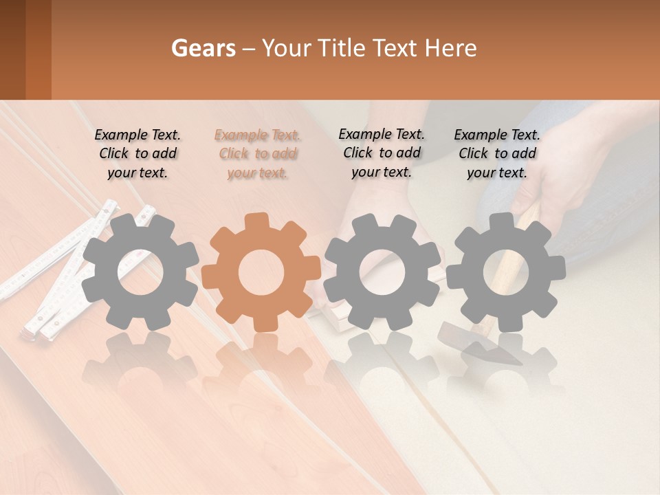 Part Climate Cooling PowerPoint Template