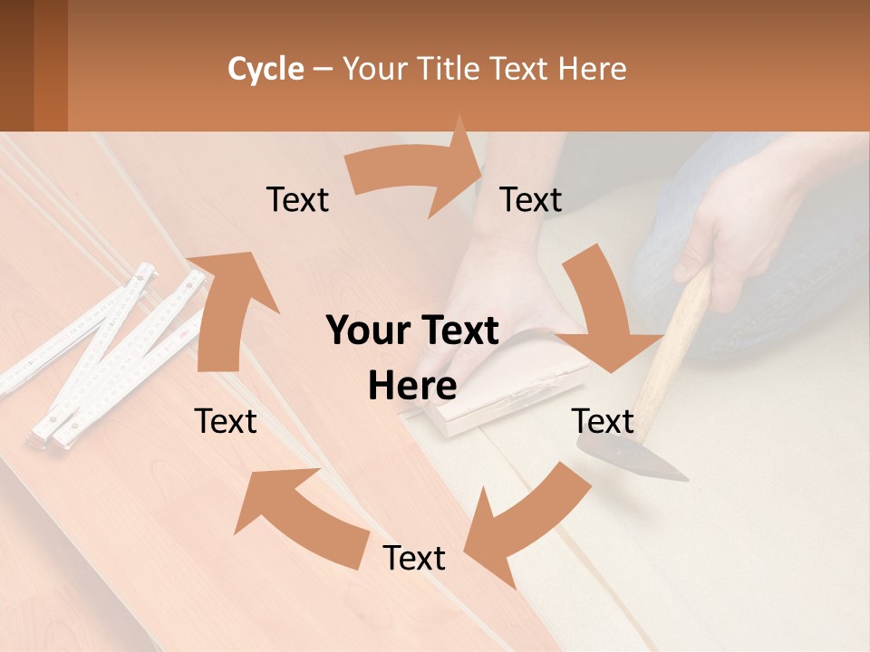 Part Climate Cooling PowerPoint Template