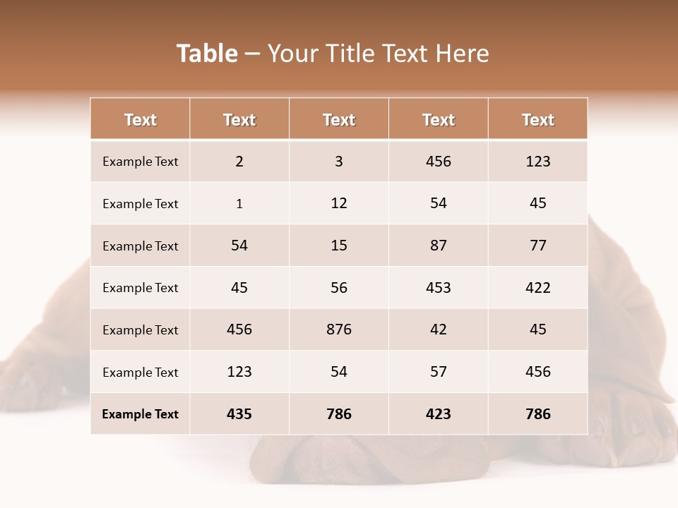 Equipment Part Ventilation PowerPoint Template