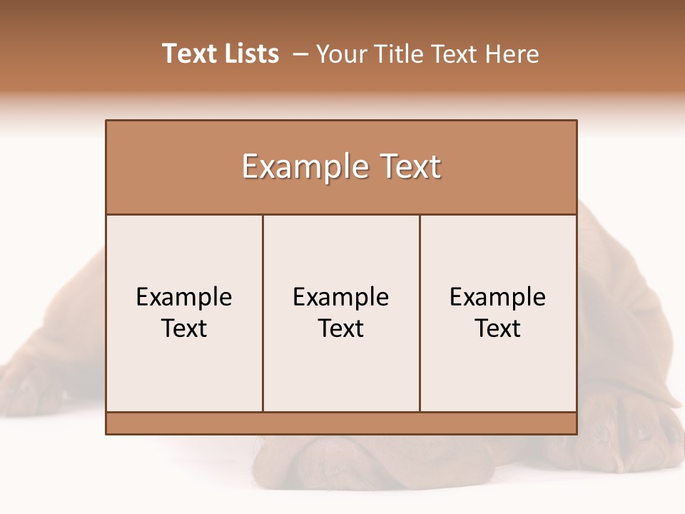 Equipment Part Ventilation PowerPoint Template