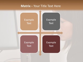 Heat Part White PowerPoint Template