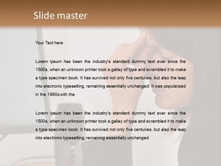 Heat Part White PowerPoint Template