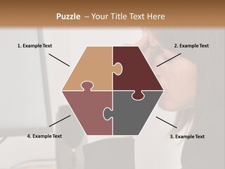 Heat Part White PowerPoint Template