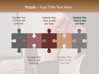 Heat Part White PowerPoint Template