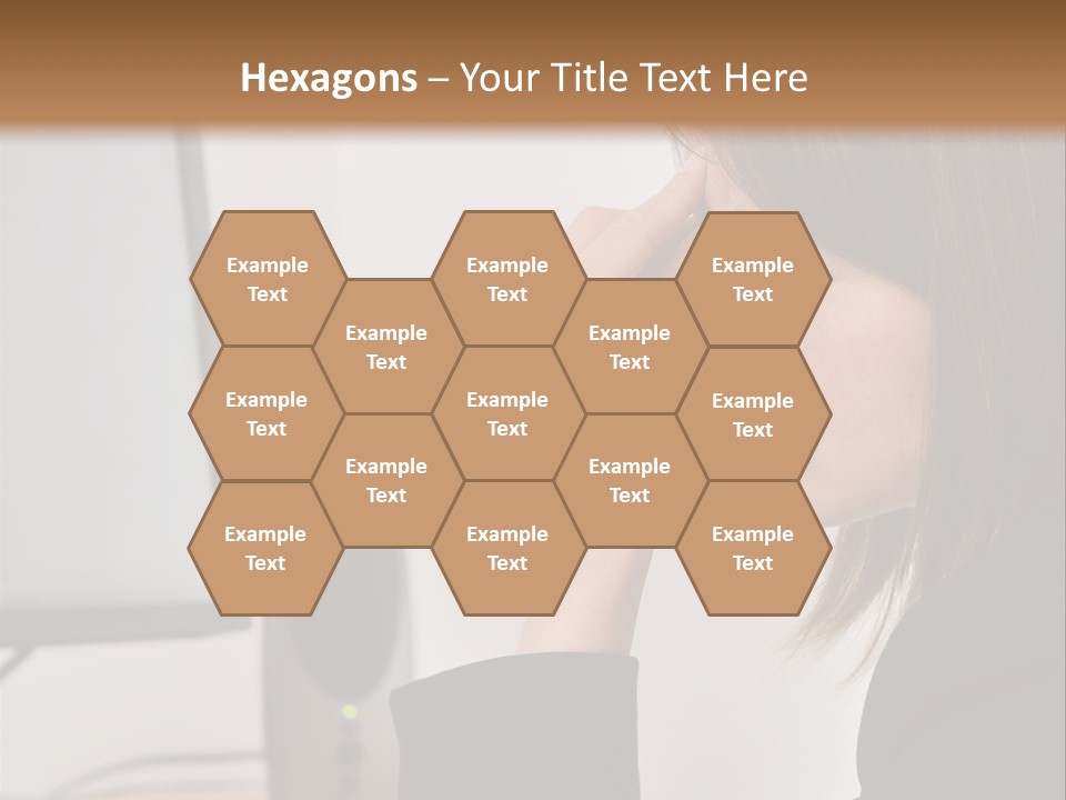 Heat Part White PowerPoint Template