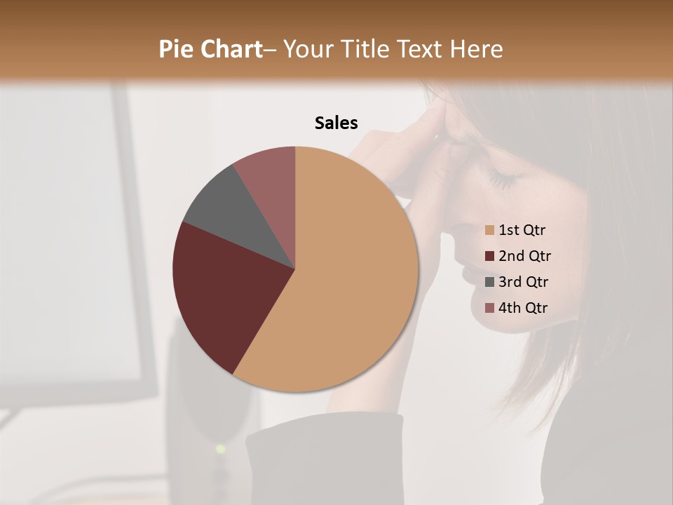 Heat Part White PowerPoint Template