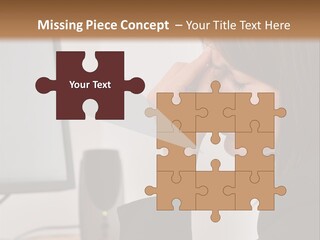 Heat Part White PowerPoint Template