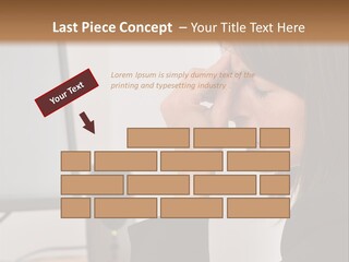 Heat Part White PowerPoint Template
