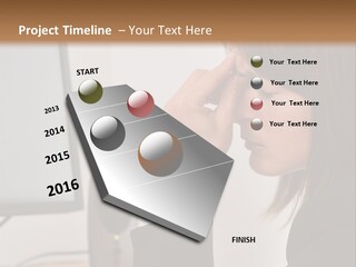 Heat Part White PowerPoint Template