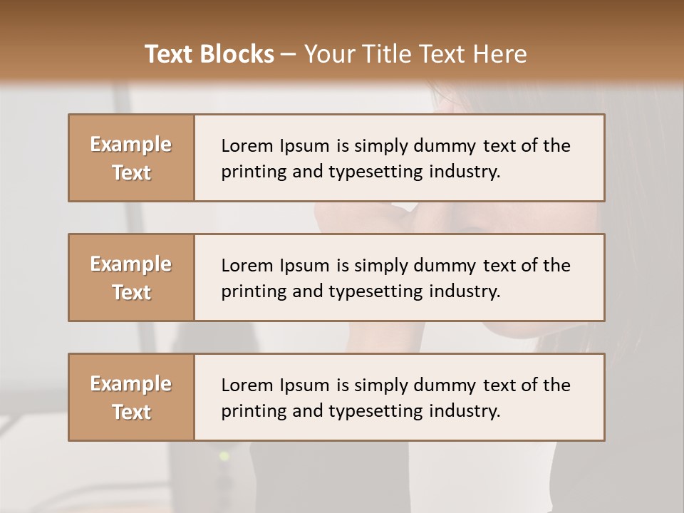Heat Part White PowerPoint Template