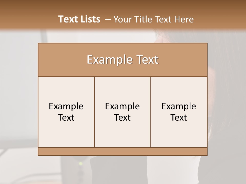 Heat Part White PowerPoint Template