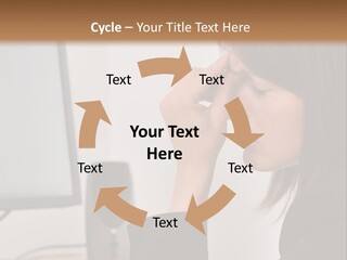 Heat Part White PowerPoint Template