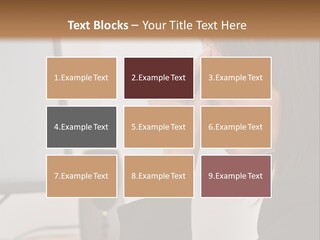 Heat Part White PowerPoint Template