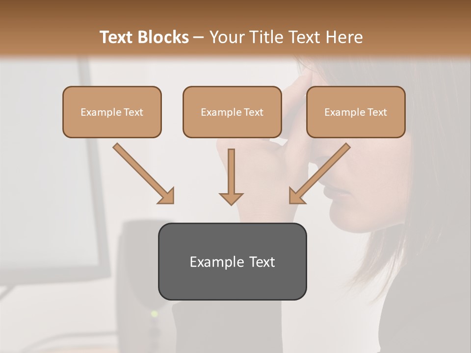 Heat Part White PowerPoint Template