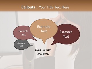 Heat Part White PowerPoint Template