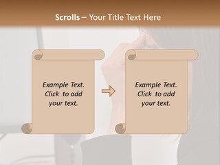 Heat Part White PowerPoint Template