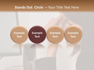 Heat Part White PowerPoint Template