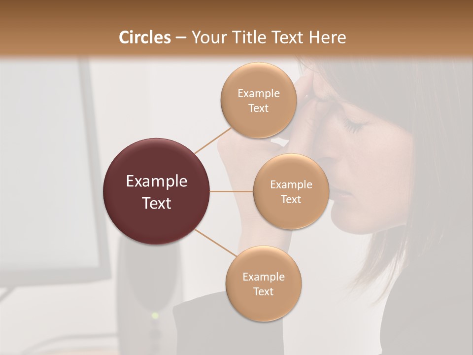 Heat Part White PowerPoint Template