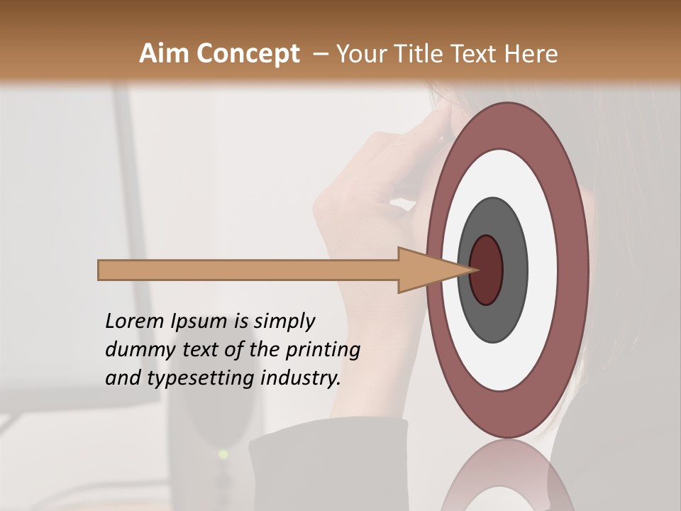 Heat Part White PowerPoint Template