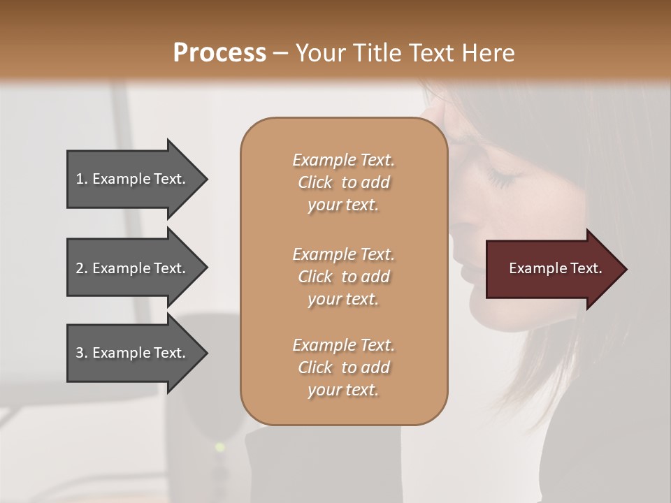Heat Part White PowerPoint Template