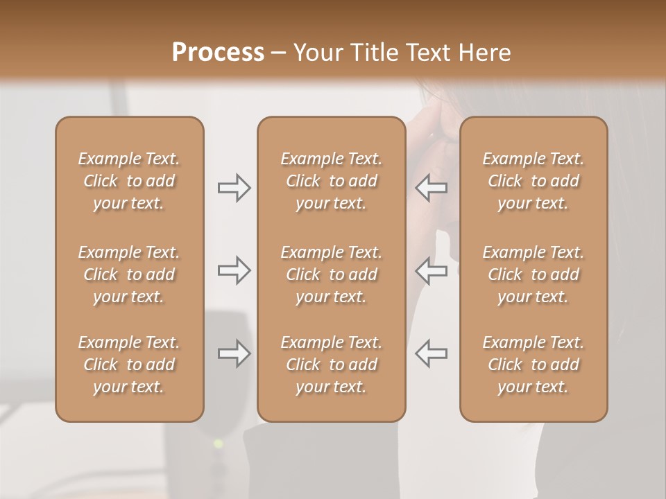 Heat Part White PowerPoint Template