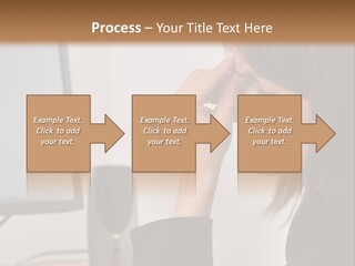Heat Part White PowerPoint Template