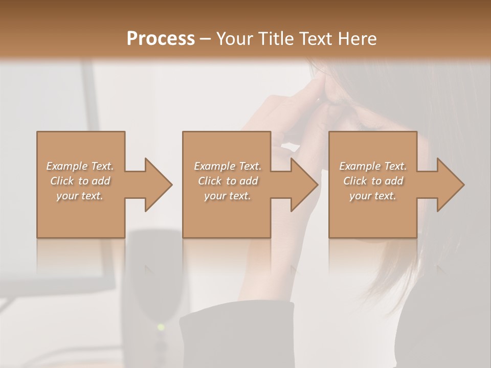 Heat Part White PowerPoint Template