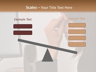 Heat Part White PowerPoint Template